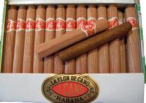 Typical La Flor de Cano packaging